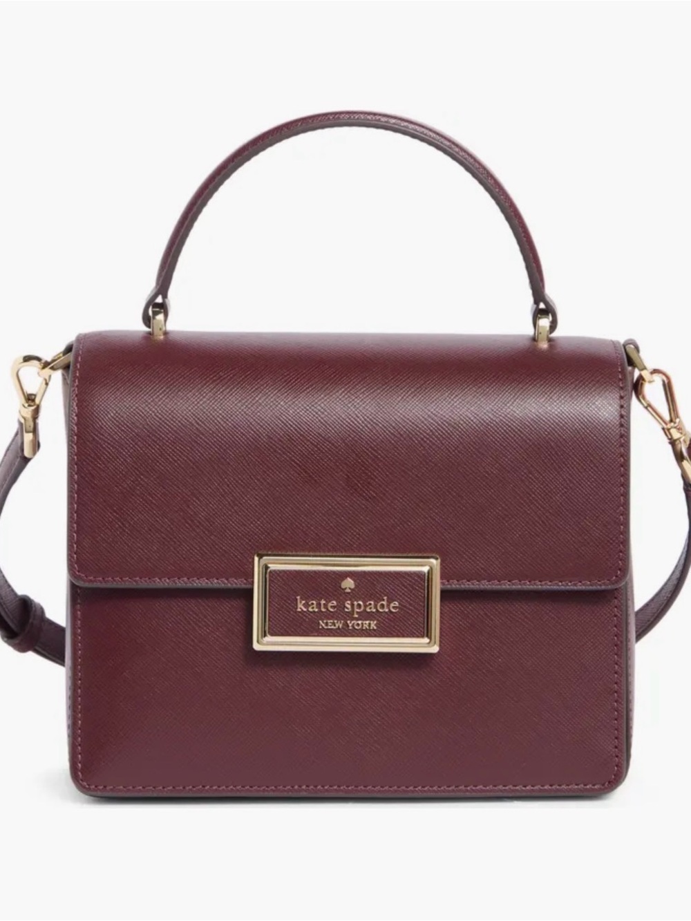 Kate Spade Reegan Leather Top Handle Crossbody